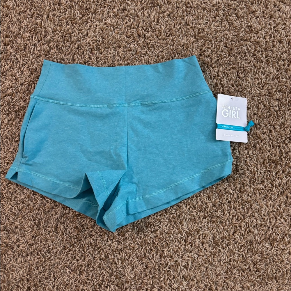 Athleta Girl Teal Shorts